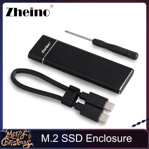 Zheino M.2 2280 type C Portable SSD External USB 3.0 Case Enclosure