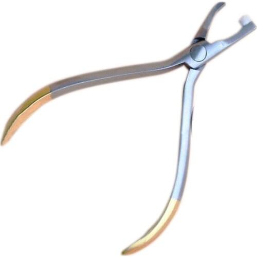 Dental Orthodontic Binder Removal Plier Adhesive Scraping Stainless Steel Pliers Inlaid Alloy Dentist Instrument