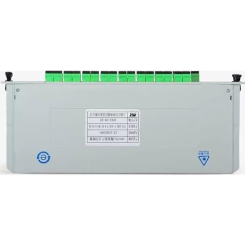 1pcs 1x32 LGX box fiber Splitter 2 Layer GEPON FTTH SM SC/APC PLC Splitter Cassette Telecom GPON 1*32 coupler ABS box ELINK