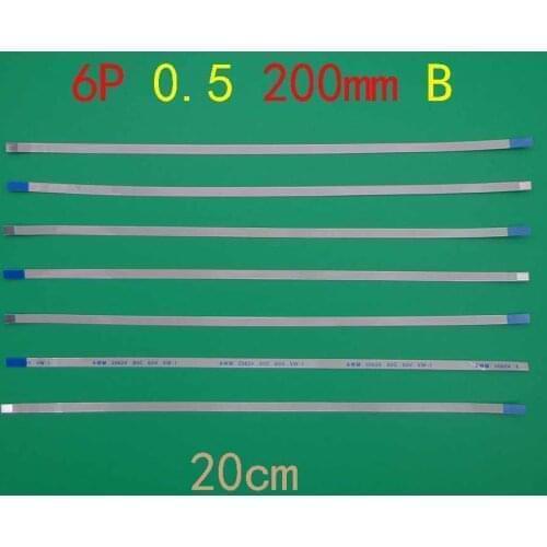 5pcs FFC FPC Flexible Cable For Asus A550 A550C X550 X550V X550VC X550C X550CC 6-pin power switch flex cable 20cm