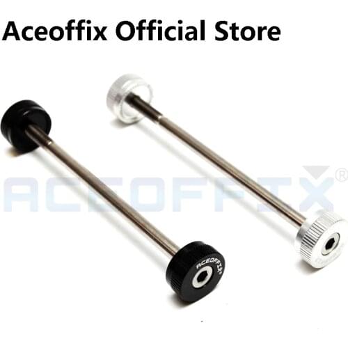 Aceoffix 74 85 100 130/135mm Titanium Ti bike hub axle for Brompton folding bike QR quick release hub