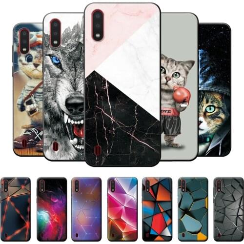 Case For Samsung Galaxy A01 Silicone Fundas For Samsung A01 Case Cover Soft TPU Cute Back Cover For Samsung A01 SM-A015F A015F