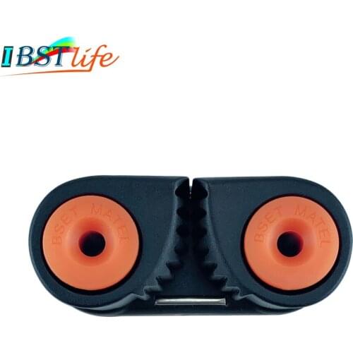 Composite 2 Row Matic Ball Bearing Cam Cleat Marine Boat Pilates Equipment Fast Entry Rope Wire Fairlead Sailing Sailboat