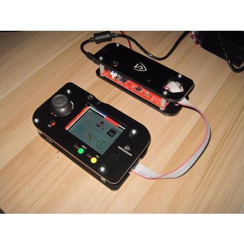 Laser engraver/ printer off-line control board with LCD screen real time engraving dynamic/2axis