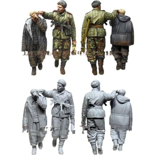 1/35 Resin Figure Model Kit Unassambled Unpainted E158(2 figures)