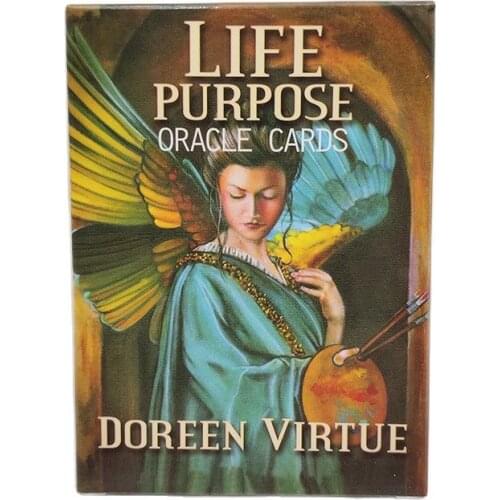 Life Purpose Oracle Cards Divination Fate Gameplay 44 Sheet Tarot Cards Family Entertainment Friend Party Board Game