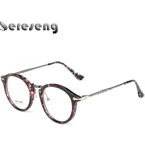 Retro Clear Glasses Unisex Round Eyeglasses Frame Optical Reading Glasses for Men Women Computer Glasses Oculos 2563