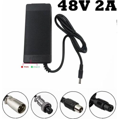 48V 2A Lead Acid Battery Charger for Electric Bicycle, with 57.6V Lead Acid Battery, Motorcycle Charger
