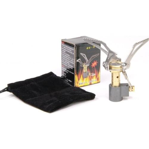 Outdoor Mini Stove Head 45G Portable Camping Equipment Stove Furnace Head Foldable Cooking Range Picnic Stoves Coying Utensils11