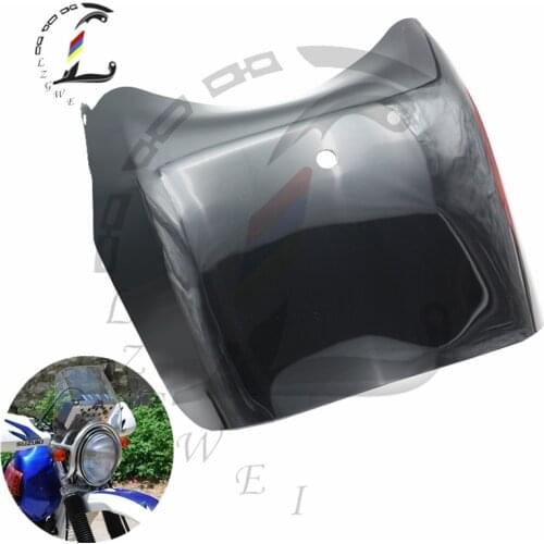Motorcycle Front Airflow Wind Deflector For Suzuki (GPS) DR250 DJEBEL 250 (19 Liter Tank) Windscreen Glass Screen Windshield