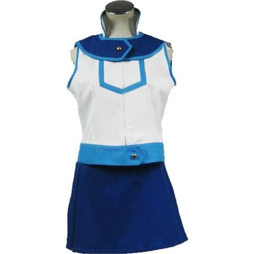 Yu-Gi-Oh! Duel Monsters GX Alexis Rhodes Asuka Tenjouin Uniform Cosplay Costume top+skirt 11