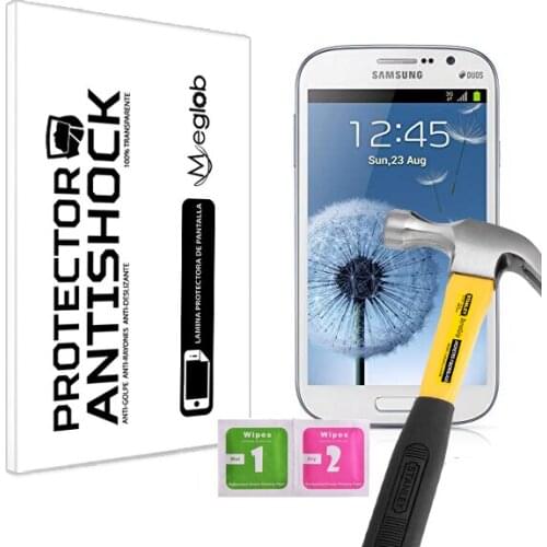 Protector de Pantalla Anti-Shock Anti-Golpe Anti-arañazos Compatible con Samsung Galaxy Grand I9082