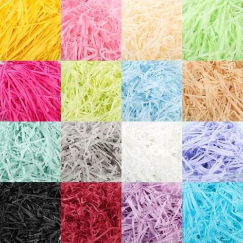 1pack/lot Party box DIY Paper Shredded Paper Christmas Decoration Confetti Gift Box Filling Material Wedding party Decor