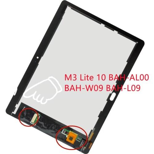 10.1" For Huawei Mediapad M3 Lite 10 BAH-AL00 BAH-W09 BAH-L09 LCD display + touch screen Digitizer Assembly