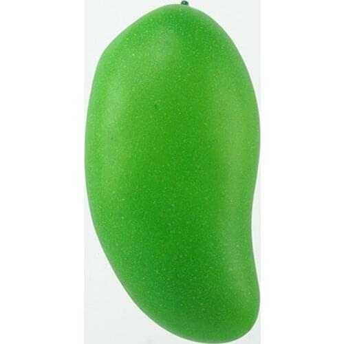 10pcs big size green color High imitation artificial Fake mango Fruit&artificial plastic fake simulated green color mango