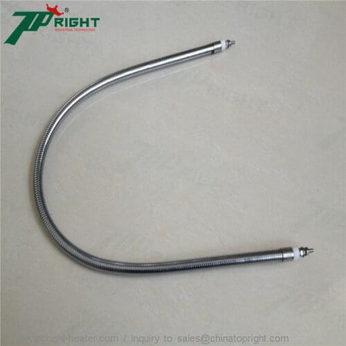 8.5X1450 mm resistance tubular flexible heater