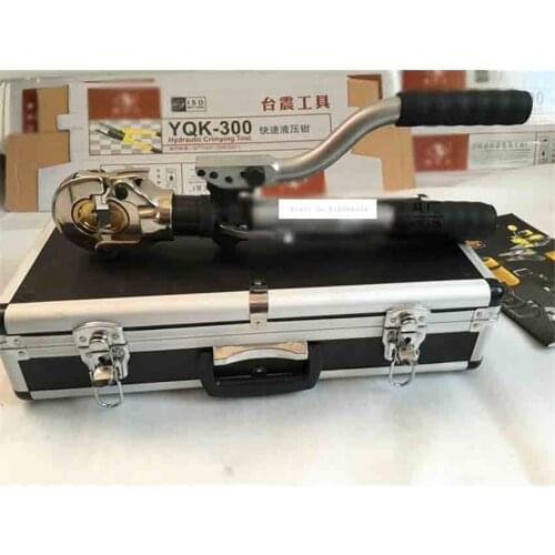 460mm Hydraulic Crimping Tool Hydraulic Compression Tool HT-300 Range 16-300mm2 Maximum pressure 60KN ,Aluminum alloy lock box