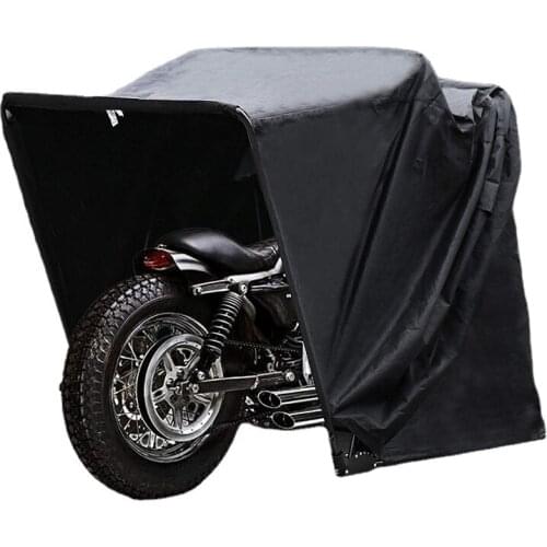 Factory Large Motorbike Bike Shelter Cover Outdoor Shed Garage Moped Motorcycle Storage