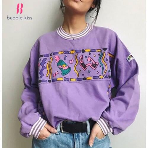 Женские футболки с капюшоном BubbleKiss China At AliExpress