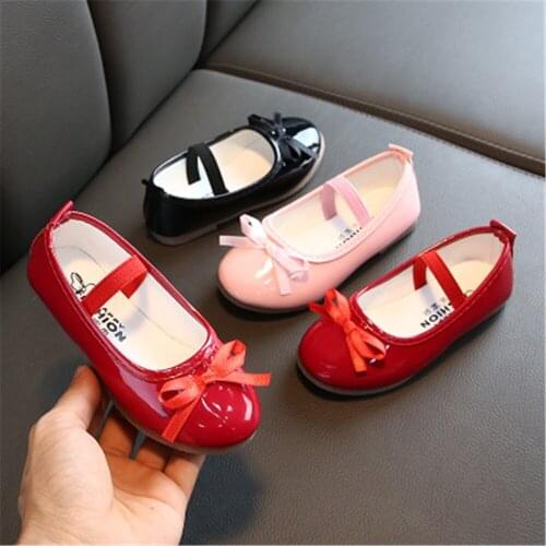 Childrens Casual Shoes for Girls Shoes Kids Leather Flats PU Flowers Leather Oxfords British Design Lace-up Snekaers for Formal