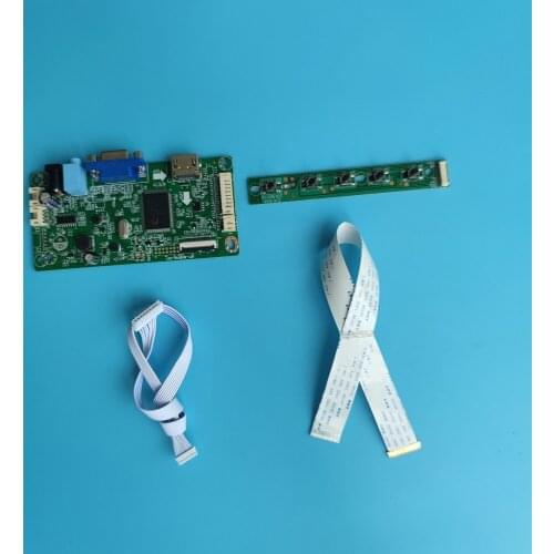 For B133XTN01.6 HW0A/HW4A monitor 30Pin KIT VGA EDP LED 13.3" SCREEN display DIY 1366×768 Controller board LCD DRIVER