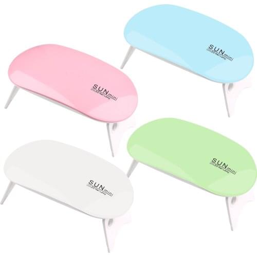 Mini Lamp Nail Dryer Portable Mini Mouse Shape UV LED Nail Lamp Home DIY Nail UV Gel Lamp Portable Varnish Dryer Polish Dryer