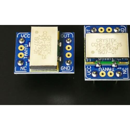 CRYSTEK CCHD-957 ultra-low phase noise femtosecond crystal clock module 11.2896M
