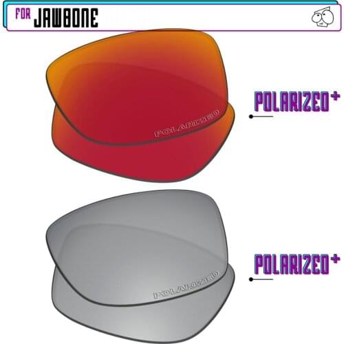 EZReplace Polarized Replacement Lenses for - Oakley Jawbone Sunglasses - Sir P Plus-RedP Plus