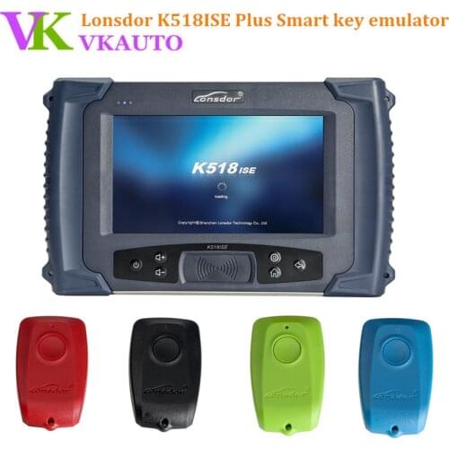 Lonsdor K518 ISE Key Programmer Plus SKE-LT Smart Key Emulator for All Car Makes No Tokens Limitation