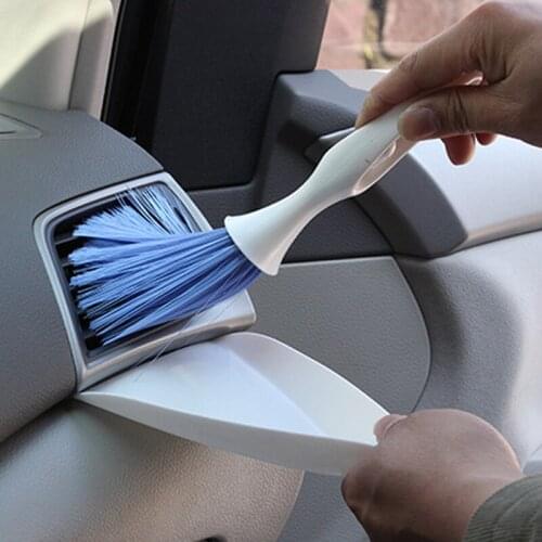 Car air conditioning dust cleaning brush accessories for Nissan Teana X-Trail Qashqai Livina Sylphy Tiida Sunny March Murano