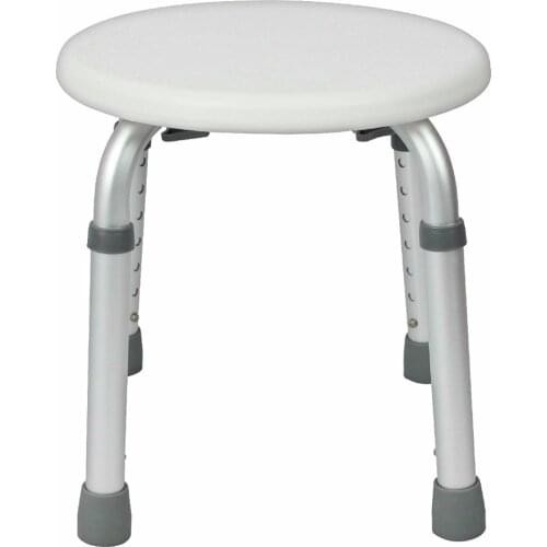 Shower Stool - Adjustable Bath Tub Seat for Bathroom Safety & Shaving - Heavy Duty & Lightweight for Elderly& Disabled