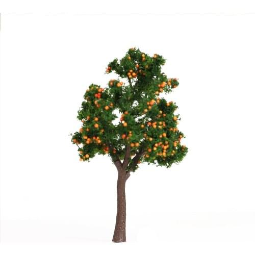 11CM DIY ABS Plastic Model Fruit Trees Landscape Architectural Train Layout Garden Scenery Miniature Toy
