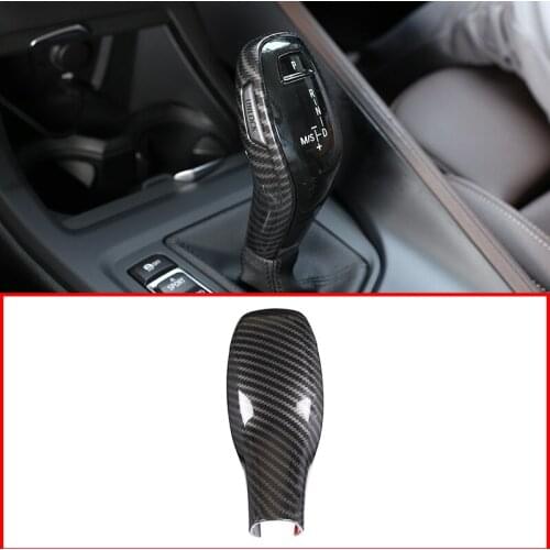 Car Interior Accessories For BMW X1 X2 F47 F48 2019-20 For BMW 2 series 218i f45 F46 ABS plastic Gear Shift Knob Cover Trim LHD