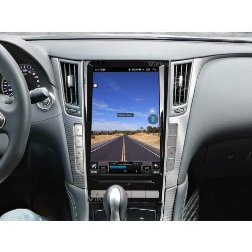 Android Vertical Screen Car GPS Navigation Head Unit for Infiniti Q50 Q50L Q60S 2012-2019 Car Multimedia Player Stereo Recorder