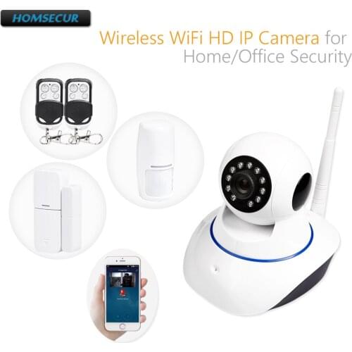Wireless Monitoring Alarm System for Home/Office Security + IOS/Android APP
