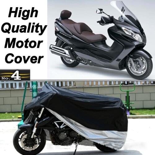 MotorCycle Cover For Suzuki AN400 Burgman 400 WaterProof UV Sun Dust / Rain Protector Cover Made of Polyester Taffeta