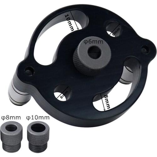 Woodworking hole pocket jig for positioning holes and punching woodworking tools vertical drilling jig rail 6/8/10mm