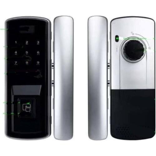 APP Remote Control Password/ID Card/Fingerprint Access Control Door Lock