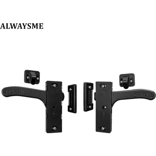 ALWAYSME RV Screen Door Latch Right Hand Handle Kit For Camper Motorhome Travel Trailer