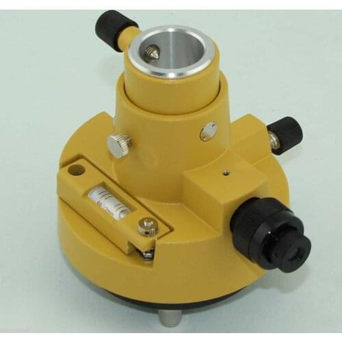 Erect image) YELLOW TRIBRACH Carrier ADAPTER With OPTICAL PLUMMET for prism set total station