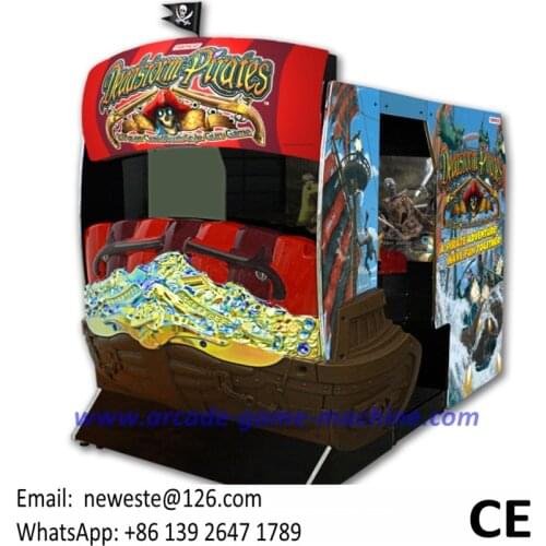 2 Players Deadstrom Pirates Ship Amusement Equipment Gun Shooting Simulator Arcade Game Machine