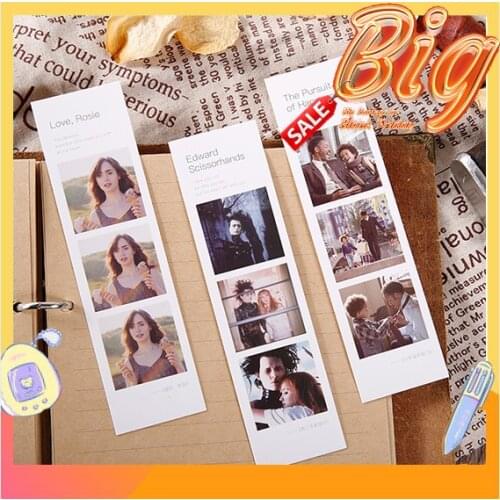 30pcs Classic Film Series Box Bookmark Aesthete Stationery Give A Gift To Someone Who Likes Reading