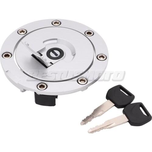 Motorcycle Fuel Gas Tank Cap Cover Lock w/Key For Honda CBF500 CBF600 CBF1000 ST1300 VT250 VFR400 VFR800 VTR1000 RVF400 NT600