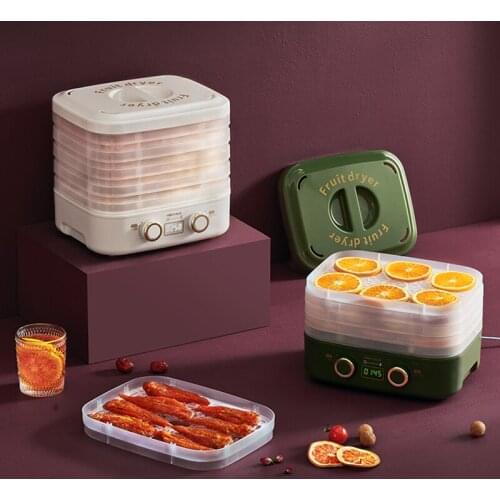 220V Multifunctional Fruit dryer 10L Food dehydrator Pet Snacks Vegetable Meat Drying machine Timing and Temperature controlable