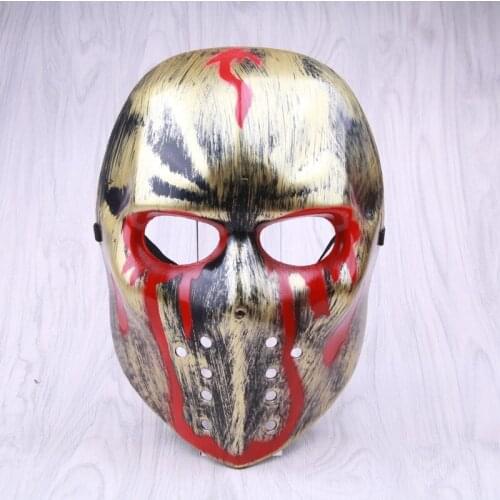 New Halloween Ghost Face Mask Scary Whole Person Mask Horror Bleeding Mask Party Show Props Haunted House Props Horror Masque