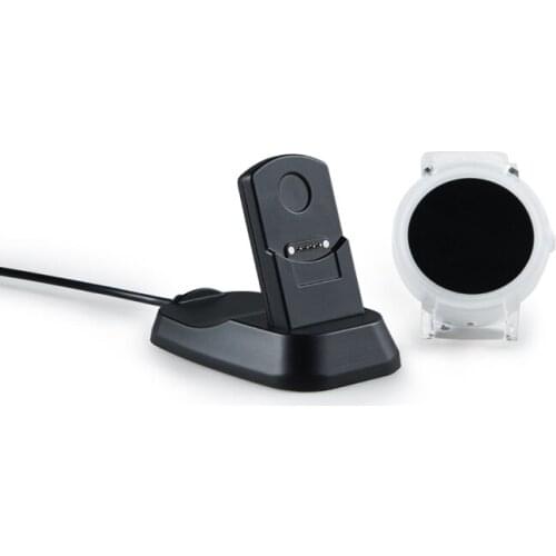 NEW USB Charging Cable Base For Ticwatch S / E Watch Fast USB Charger Holder For Ticwatch S / E Watch Portable Non-slip Silicone