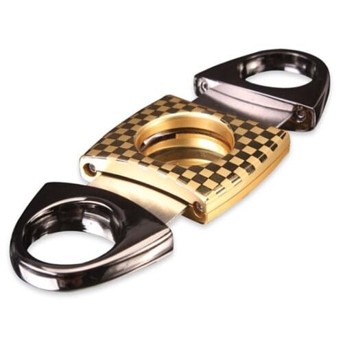 Cigar Cutter Cigar Scissors 2 blade Edged Stainless Steel Blade Cigar Accessories For Cohiba
