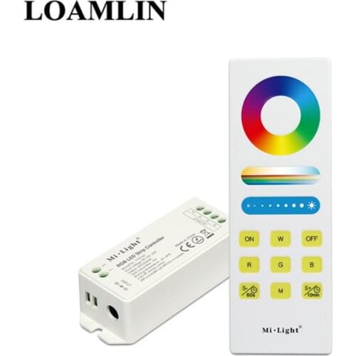 DC12V RGB+CCT Controller 2.4G Wireless RGB LED Controller FUT043A Remote With Controller For 5050 3528 LED Strips