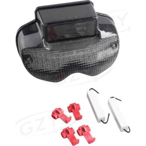 For SUZUKI BANDIT 600 1200 LED Taillight Rear Tail Brake Light Turn Signal Lamp Integrated 2000 2001 2002 2003 2004 2005 E-Mark