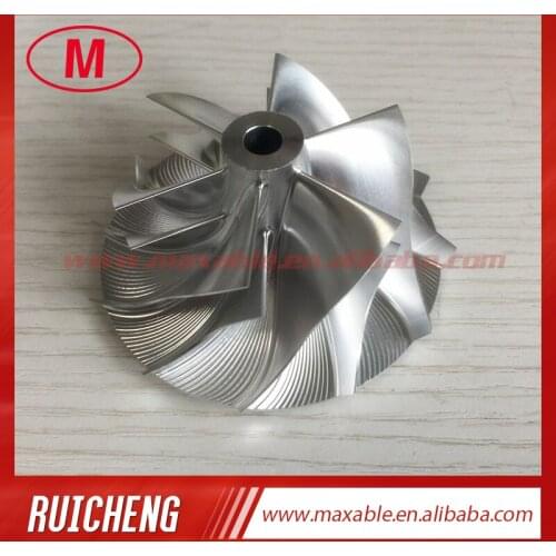 TD05H 20G reverse 52.56/68.01mm 6+6 blades 49179-43400 performance desgin Turbo Billet /milling/aluminum 2024 compressor wheel